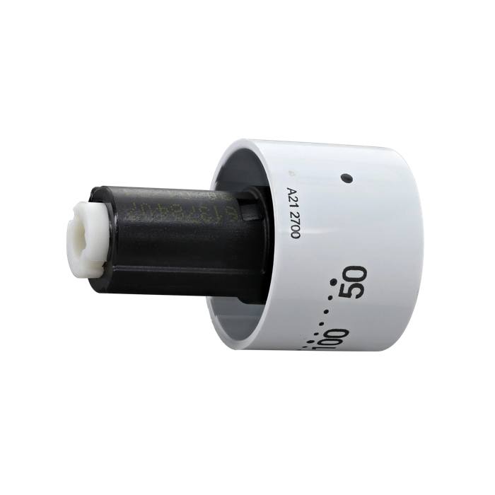 knob, thermostat, white, 0-275,MO