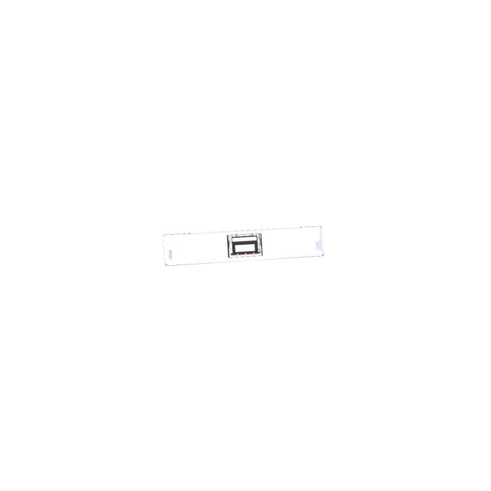 BEDIENBLENDE,INOX,60CM, SET, 2