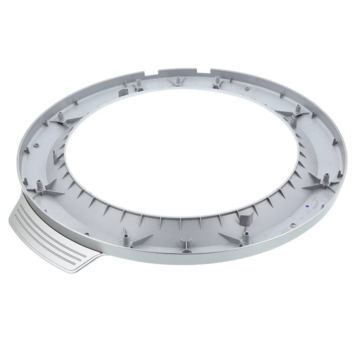 deurkader, voorzijde, zilver, Ø490mm