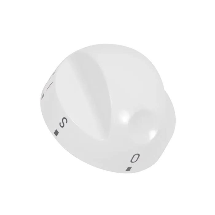 White Top Oven Control Knob