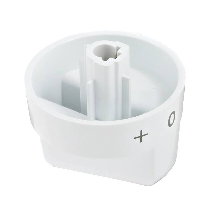 knob, selector, white