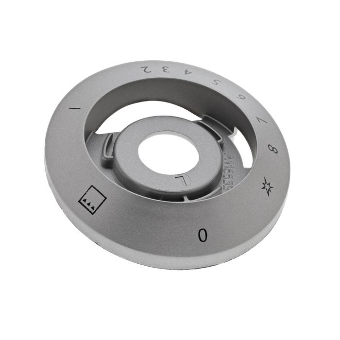 indicating plate,gas,inox,1+0, 8-0, TO