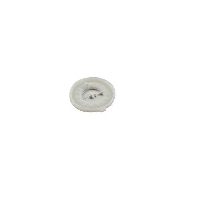 knapp, hand, enhet, Satin White