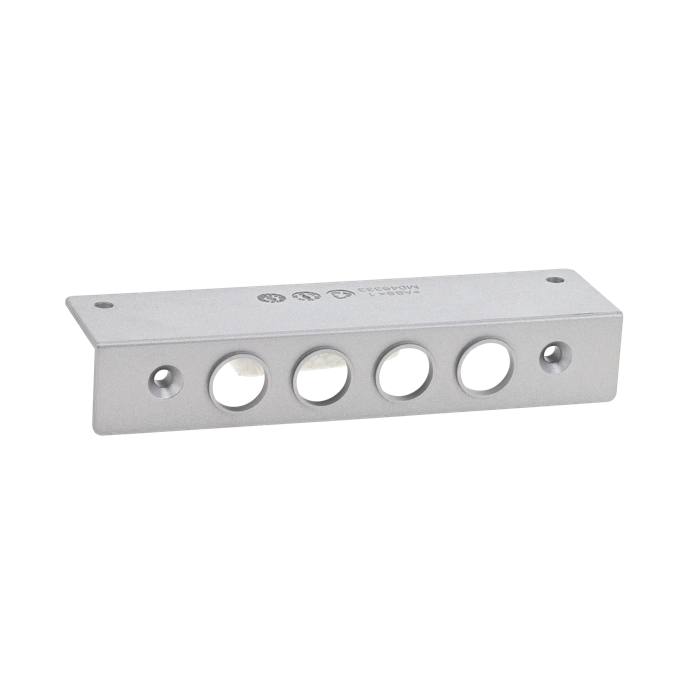 stöd, knapp tryck-, silver, ABS