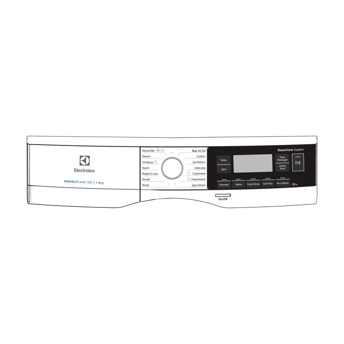 control panel,white,Electrolux,EN
