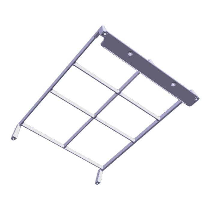Grille,tôle du support,gauche