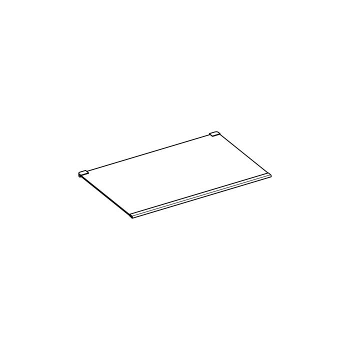 hylla glas-, sats, 487x328mm