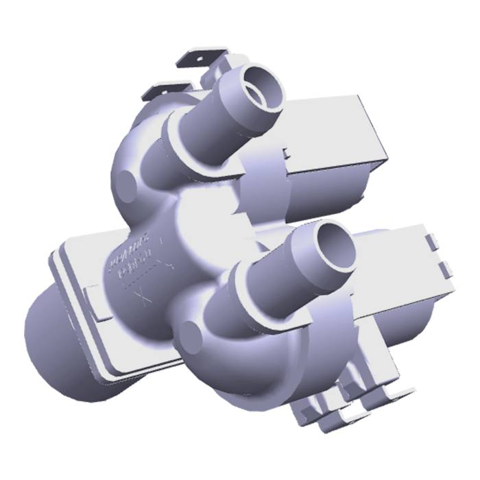 electric valve, double