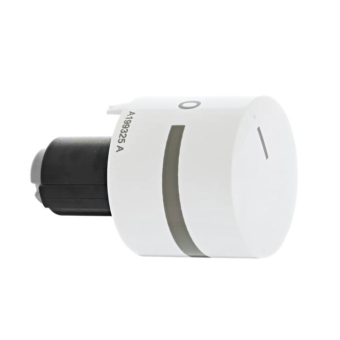 knob, energy regulator, white, A-0