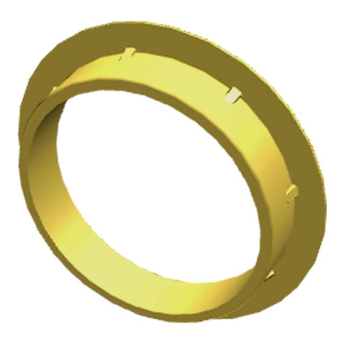ring, knob, black, H=8mm
