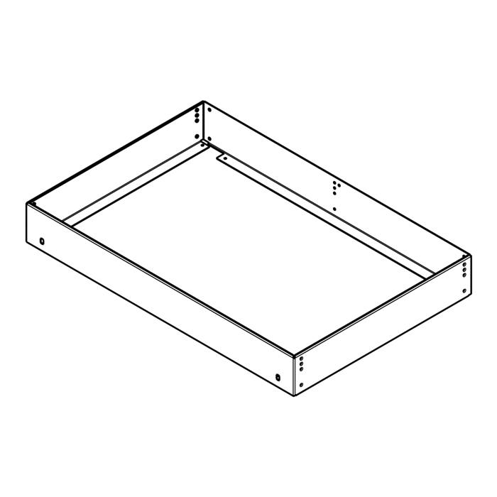 handle, door, white, 478mm
