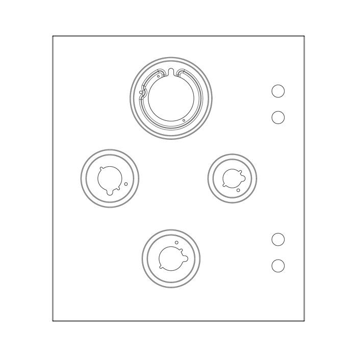 work top,inox,Electrolux,595x525mm