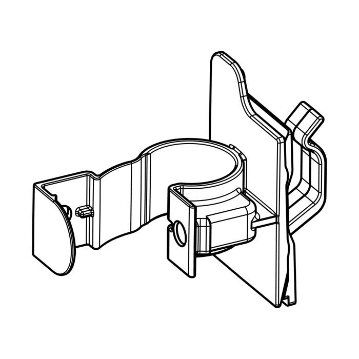 support, drain hose, high,