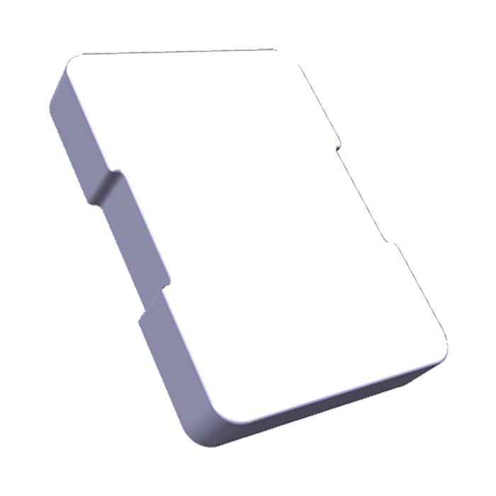 täckande bricka, handtag, silver