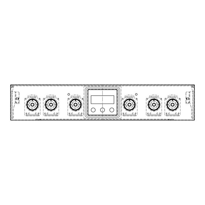 BEDIENBLENDE,INOX,60CM,SET,6K