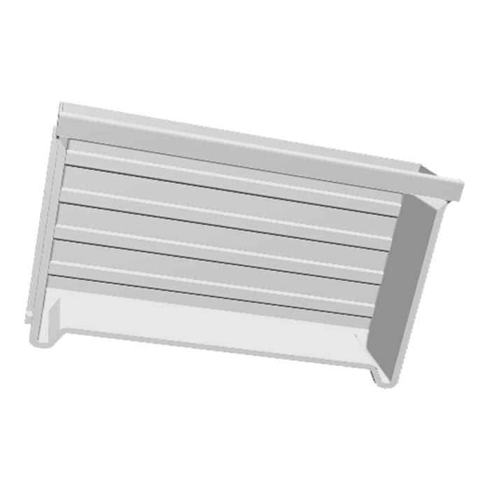 Box freezer, complete, neutral, 7902, 547x159.5mm