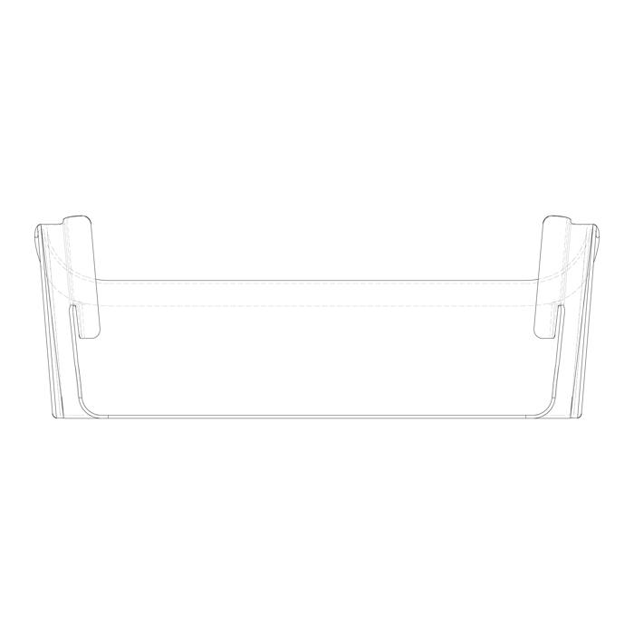 Refrigerator Door Shelf