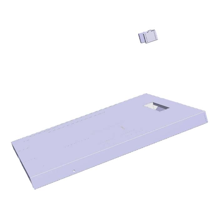 luckans ytterpanel, vit, Husqvarna