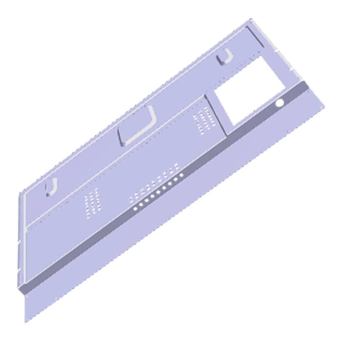 Back panel, oven