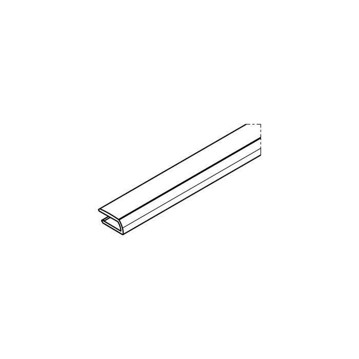 bordo, ripiano vetro, anteriore, 482mm