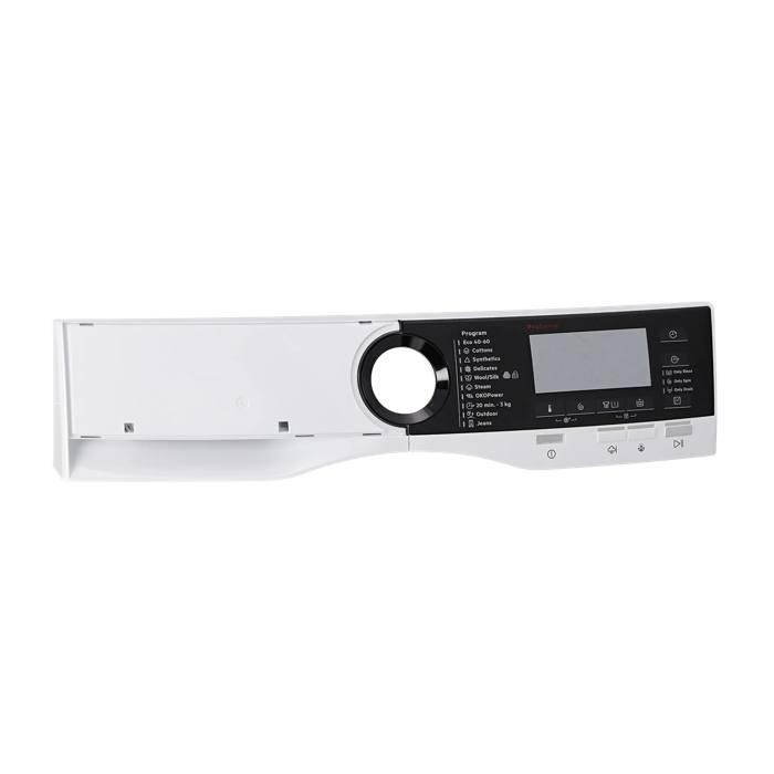 control panel, white