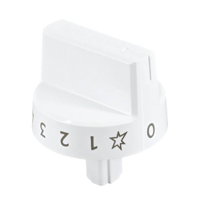 knob, thermostat, white