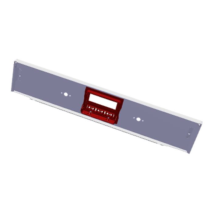 BEDIENBLENDE,INOX,60CM,HEXAGON