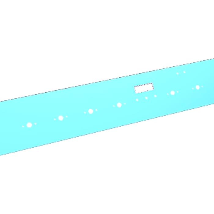 BEDIENBLENDE,WEISS,60CM, SET,