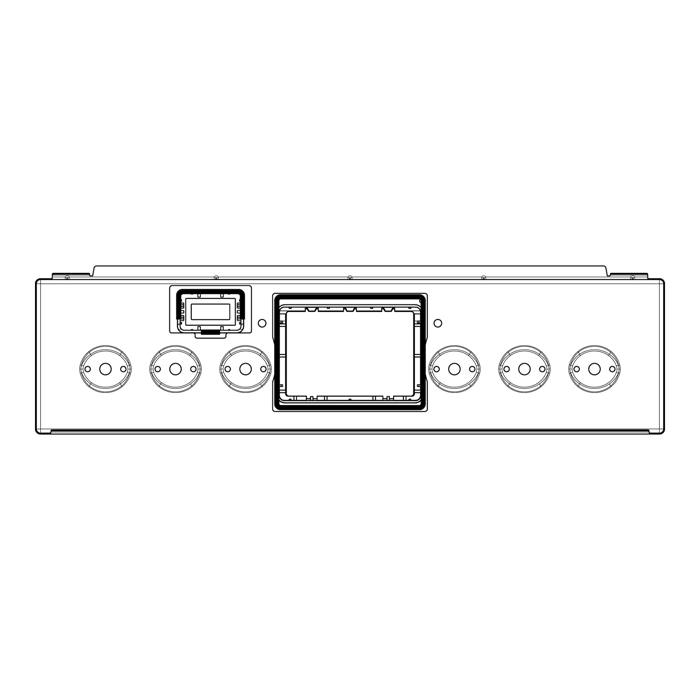 control panel, white, 50cm,SET,6K