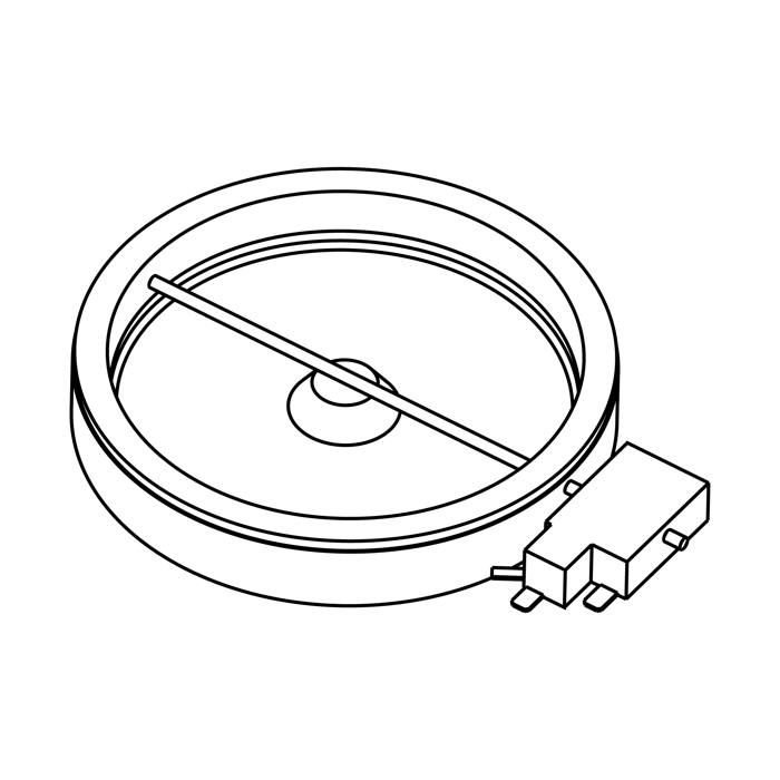 Strahlungsheizer,140mm,230V,1000W