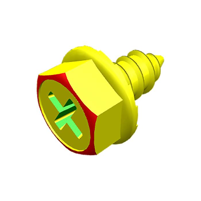 hexagon head screw, 4,2x25