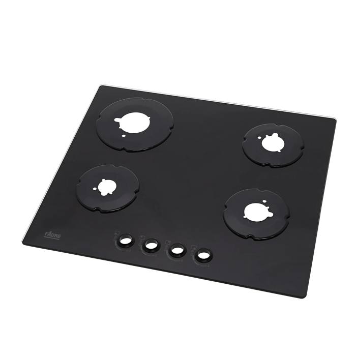 work top, black, Faure, 590x520mm