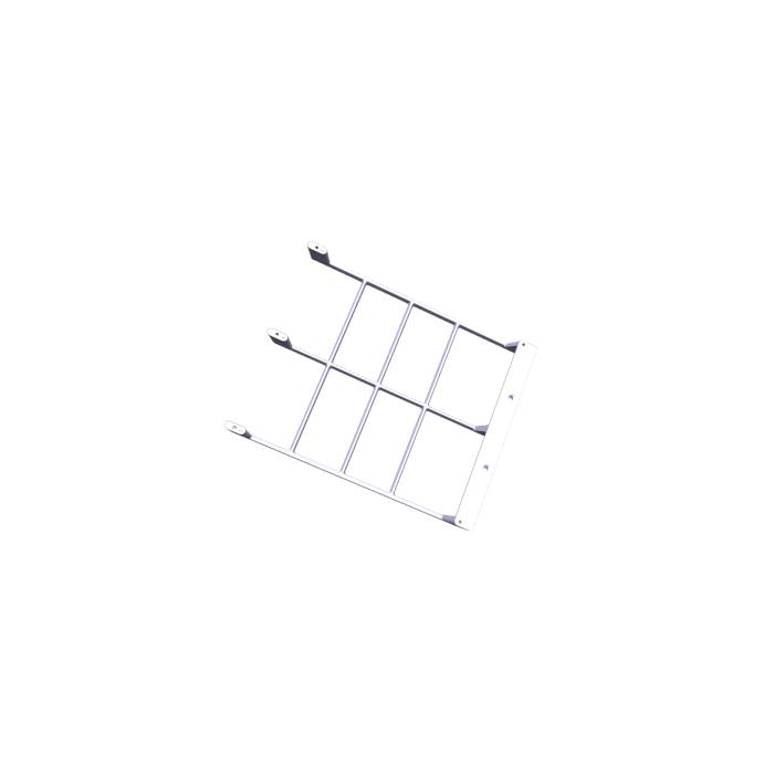 Grille,tôle du support