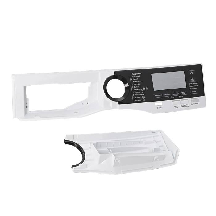 control panel, white