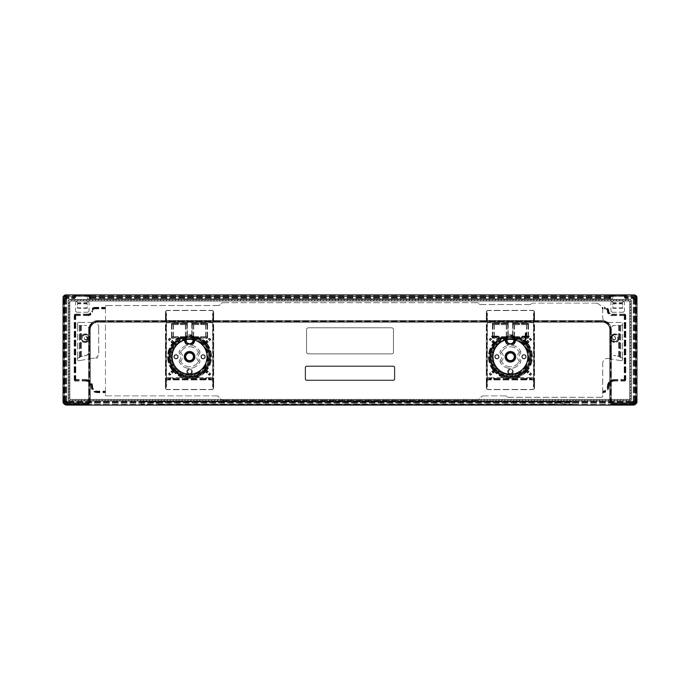 control panel,inox,John Lewis,60cm, Hexagon, 2K