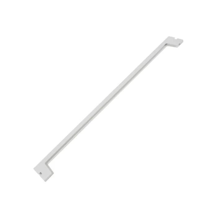 Baguette pour rebord frontal de clayette en verre de réfrigérateur