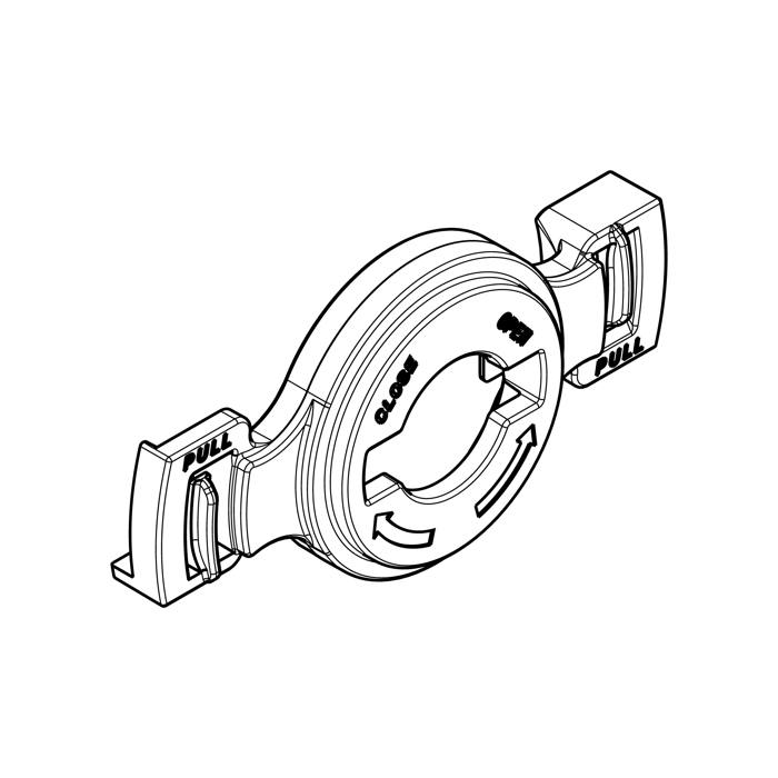 clip, retainer, fan motor