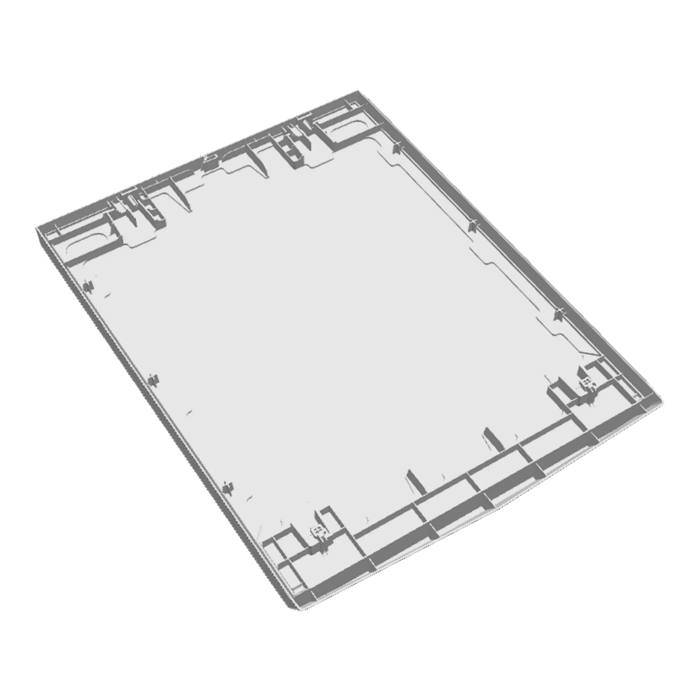 Arbeitsplatte, Inox, 447x595mm