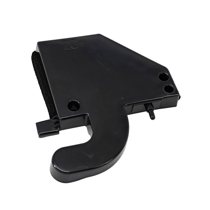 hinge cover, assembly, left, Black,+door switch