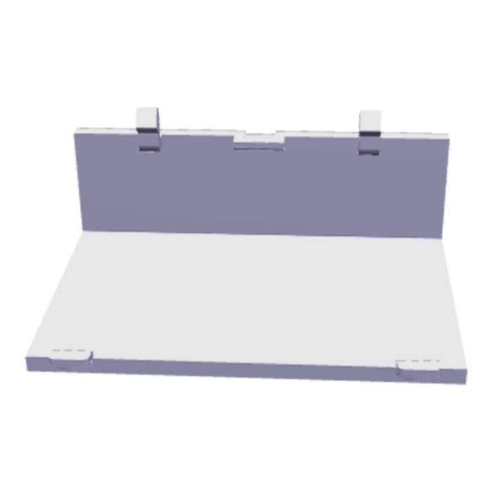 tapa bisagra,gris,7809, 50x75mm