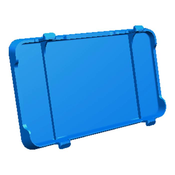 Cover,air filter,silkscreened,8203,75.2x45.4mm
