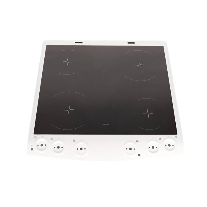cooking top with frame,white,60cm