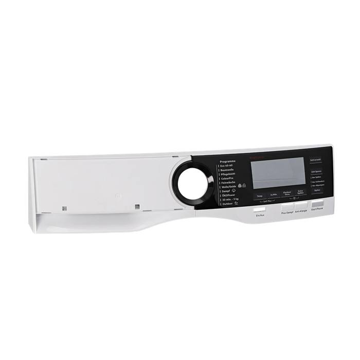 control panel, white