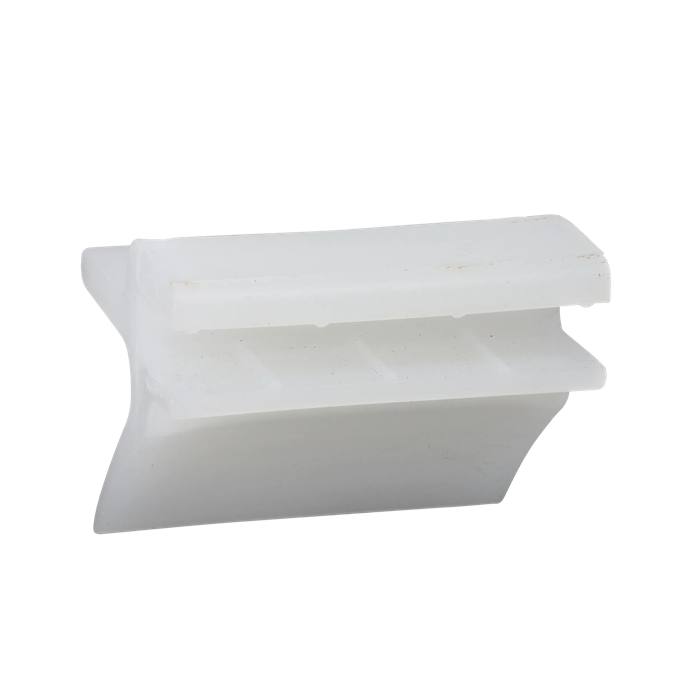 clip, glass shelf, white