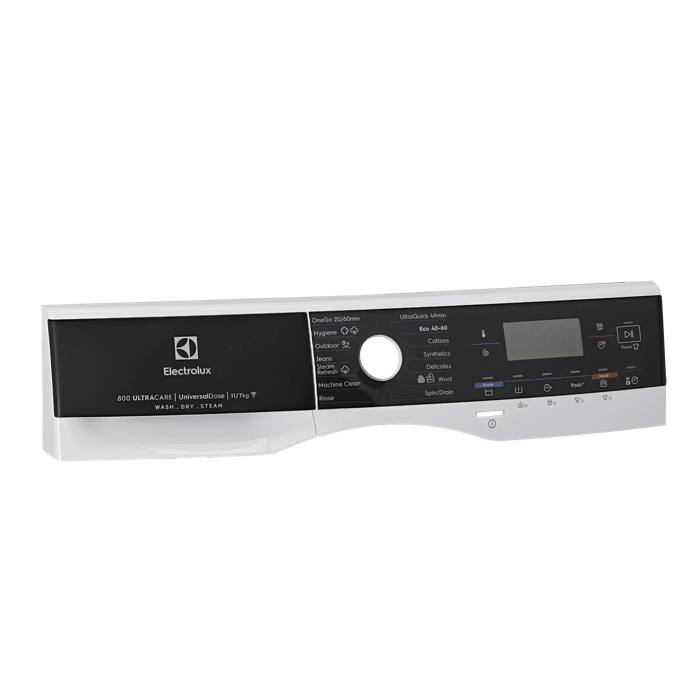 control panel, white, Electrolux, EN,Symbols