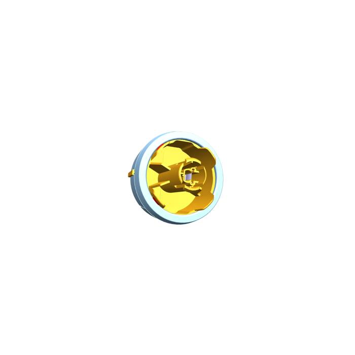 knob, programme selector, silver