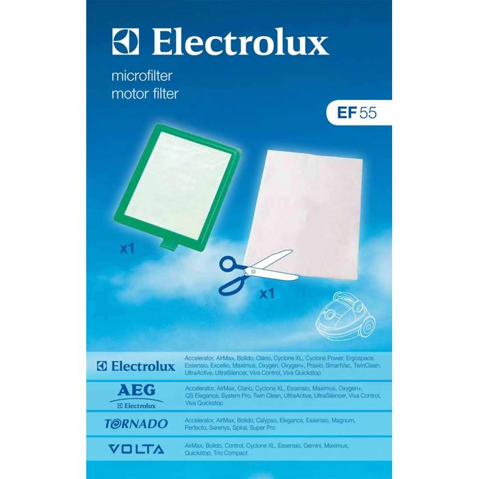 EF55 Airmax, Ergospace, Excellio, Oxygen, Ultra Silencer… Staubsaugerfilter