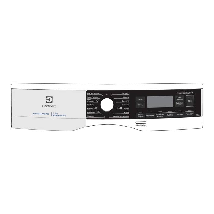 control panel, white, Electrolux