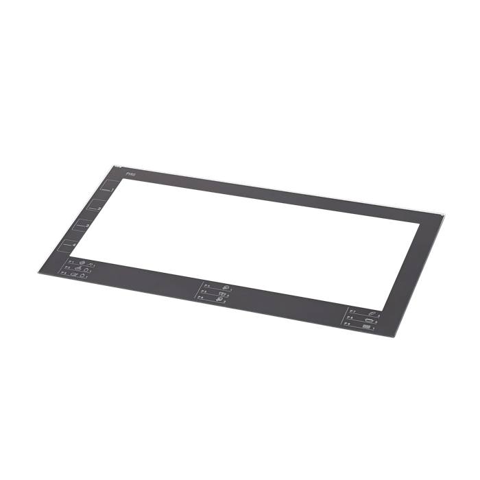 Žáruvzdorné sklo dverí trouby - 524x263mm