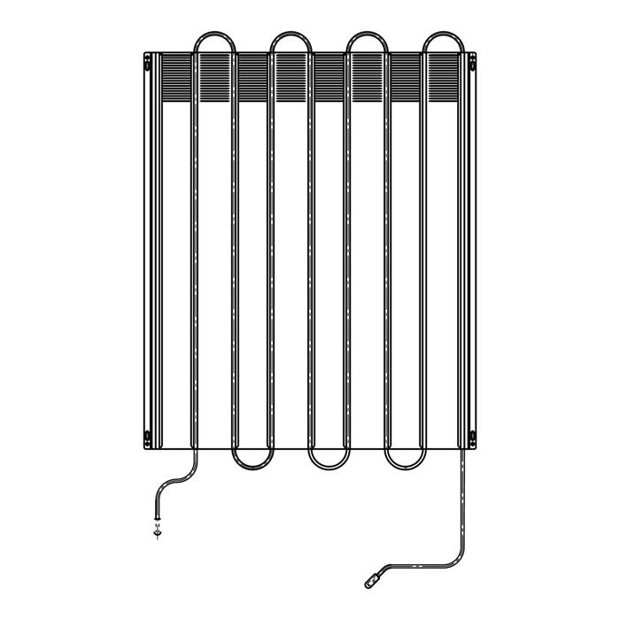 condenser, 522x624mm
